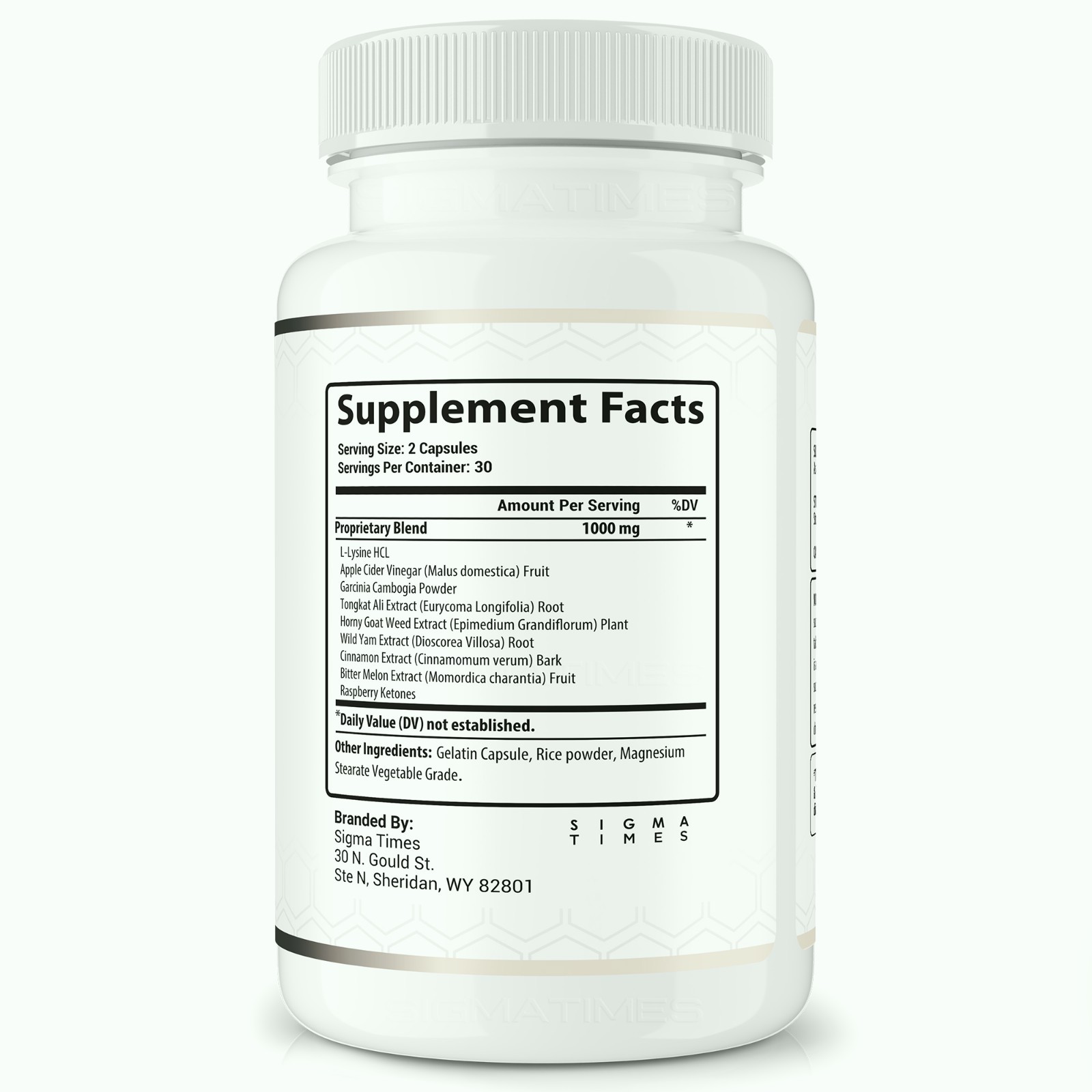 Slimvex Capsules, Daily Supplement for Weight Loss, Metabolism & Energy 60ct