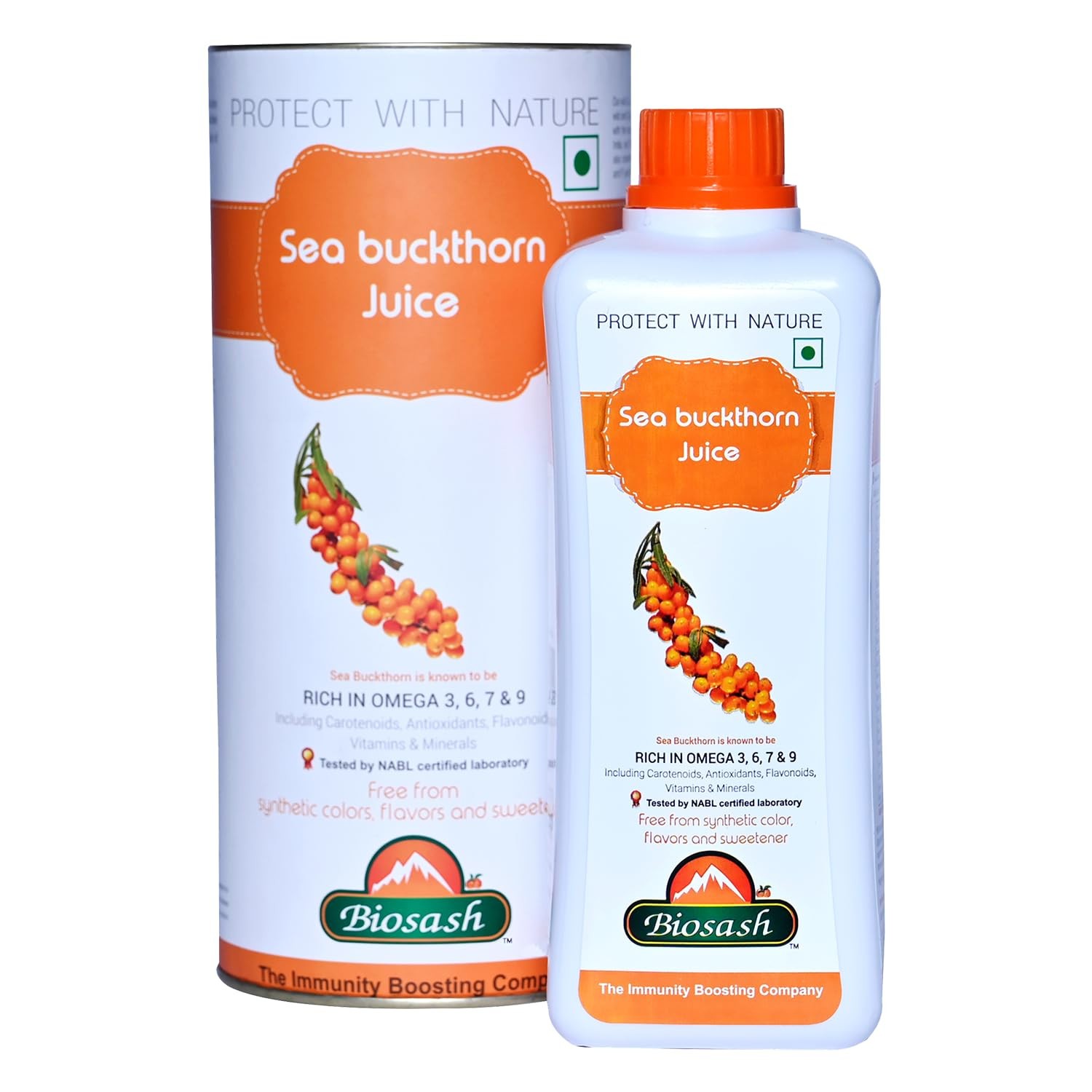 Biosash Sea Buckthorn Juice with Moringa 750ml