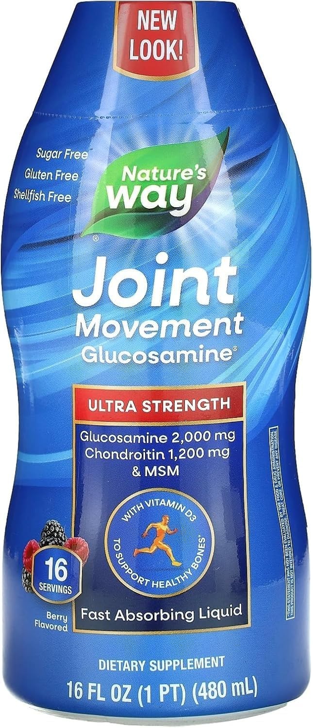 Nature’s Way Joint Movement Glucosamine Liquid, 33.8 fl. oz.