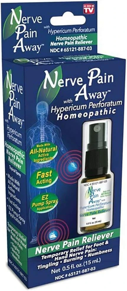 Nerve Pain Away – Homeopathic Topical Spray for Temporary Relief EXP 6/2026