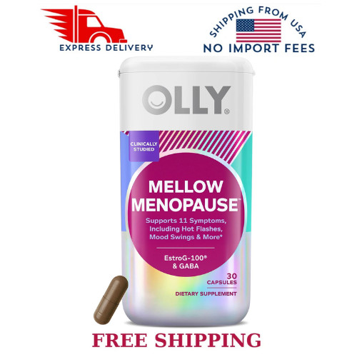 OLLY Mellow Menopause Capsules, 30 CT