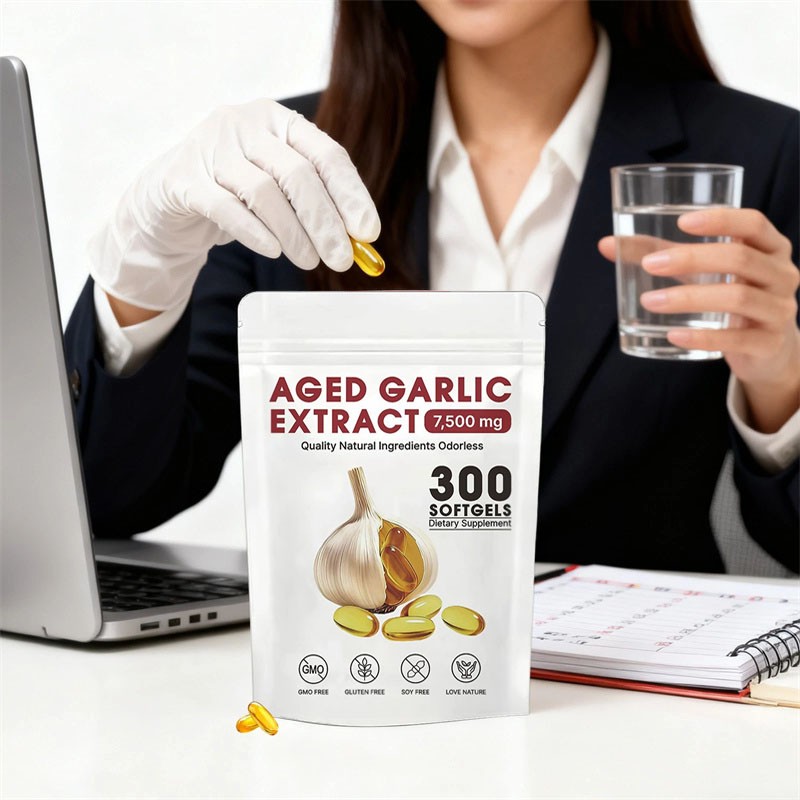 Garlic Aged Extract, 300 Softgels, 7500mg Odorless Heart & Immune USA Hot