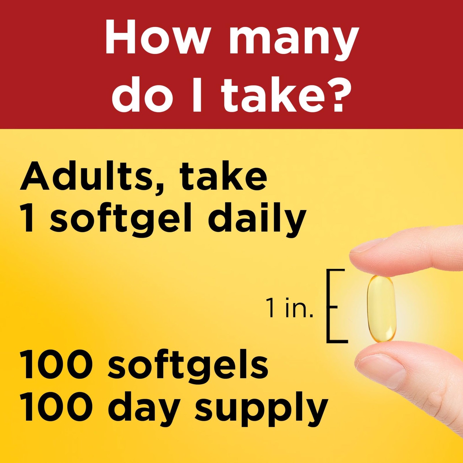 100 Count (Pack of 1), Nature Made One Per Day Fish Oil 1200 Mg Softgels 100…