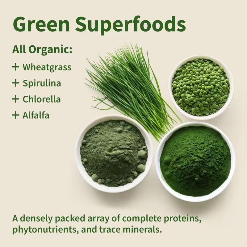 SNAP Gut Health Supplement&Snap Supplements Natural Spirulina and Chlorella-