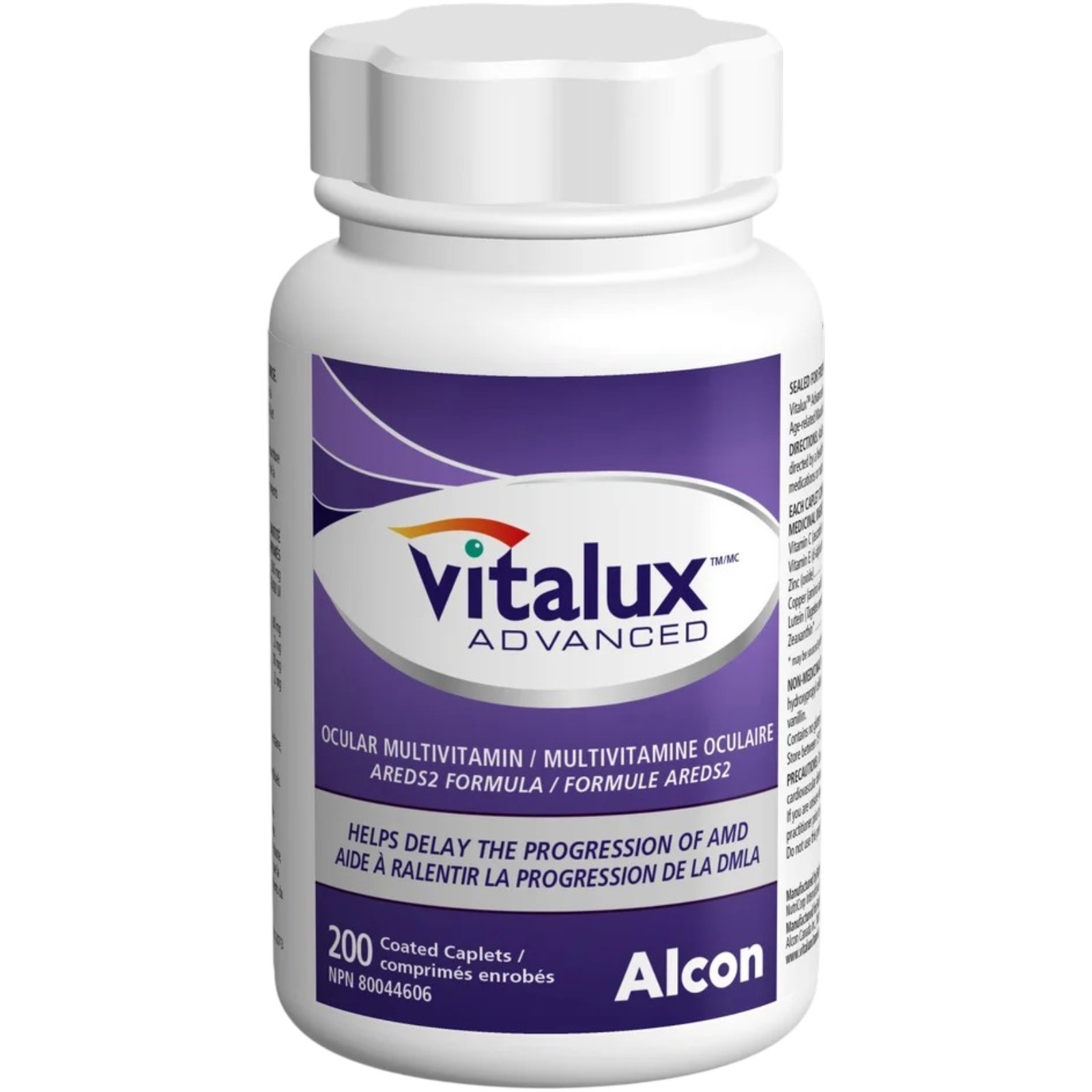 Vitalux Advanced Ocular Multivitamin 200 Coated Caplets CANADA