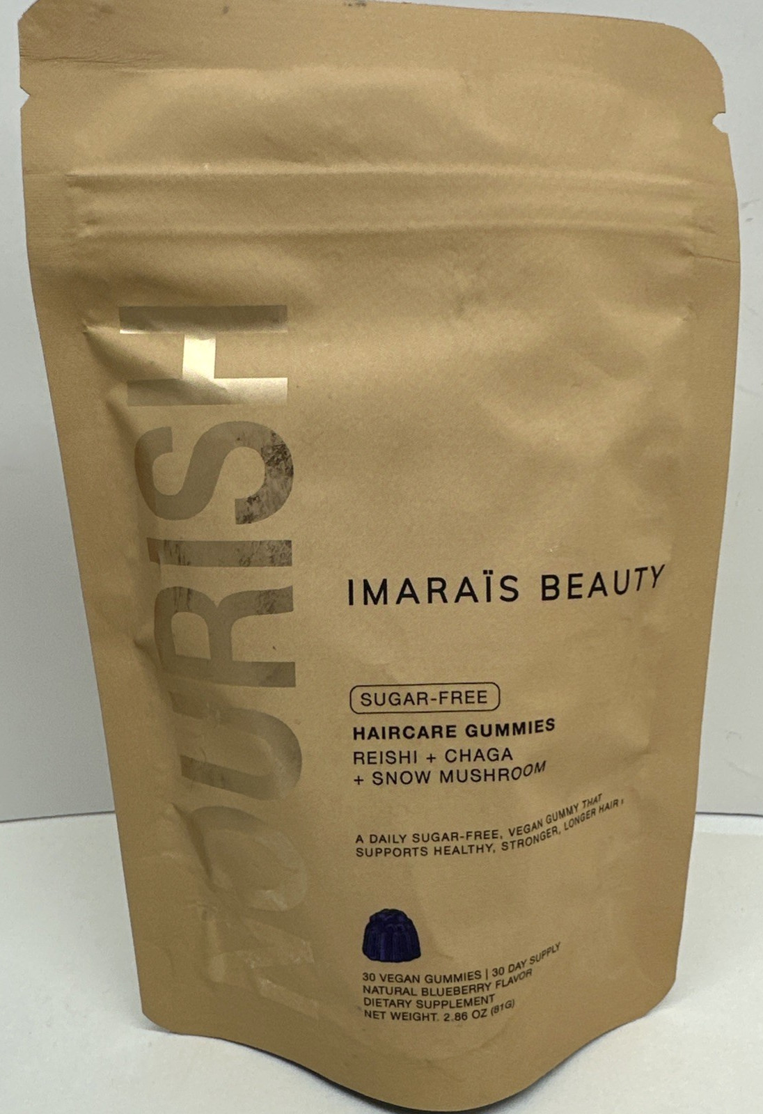 Imarais Beauty Nourish Haircare Gummies Hair Growth Gummy Supplement Lot 3 READ