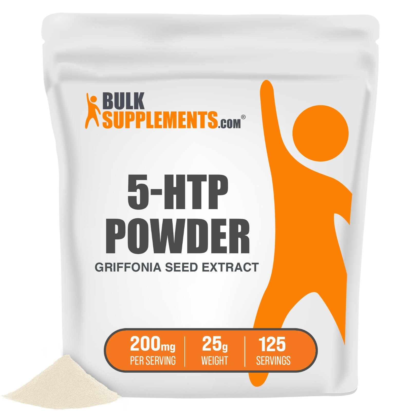 BulkSupplements 5-HTP 200mg (Griffonia Seed Extract) – Mood Enhancement