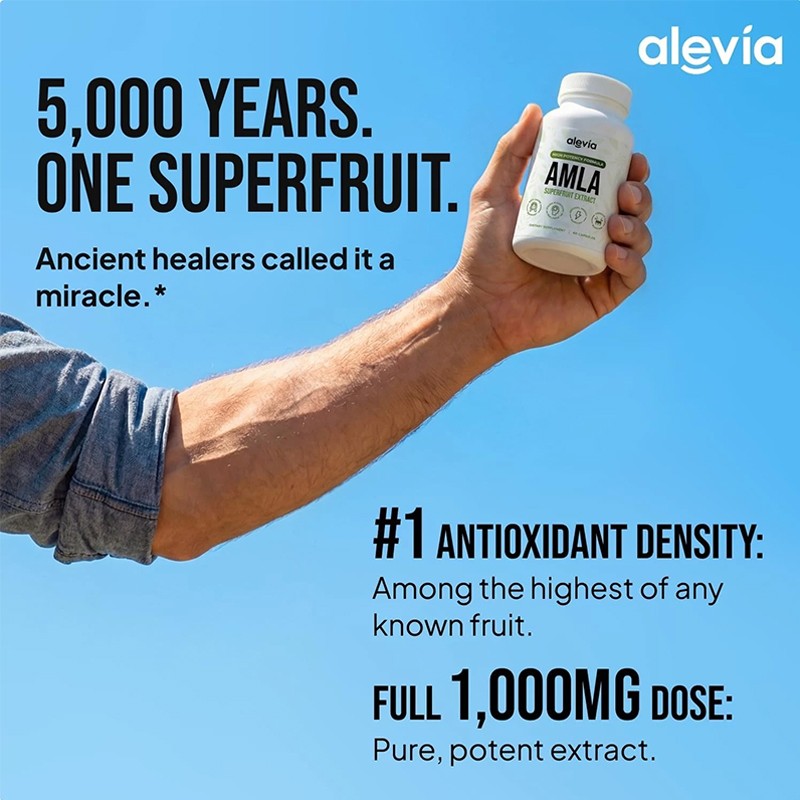 Alevia AMLA Superfruit Extract – 60 capsules