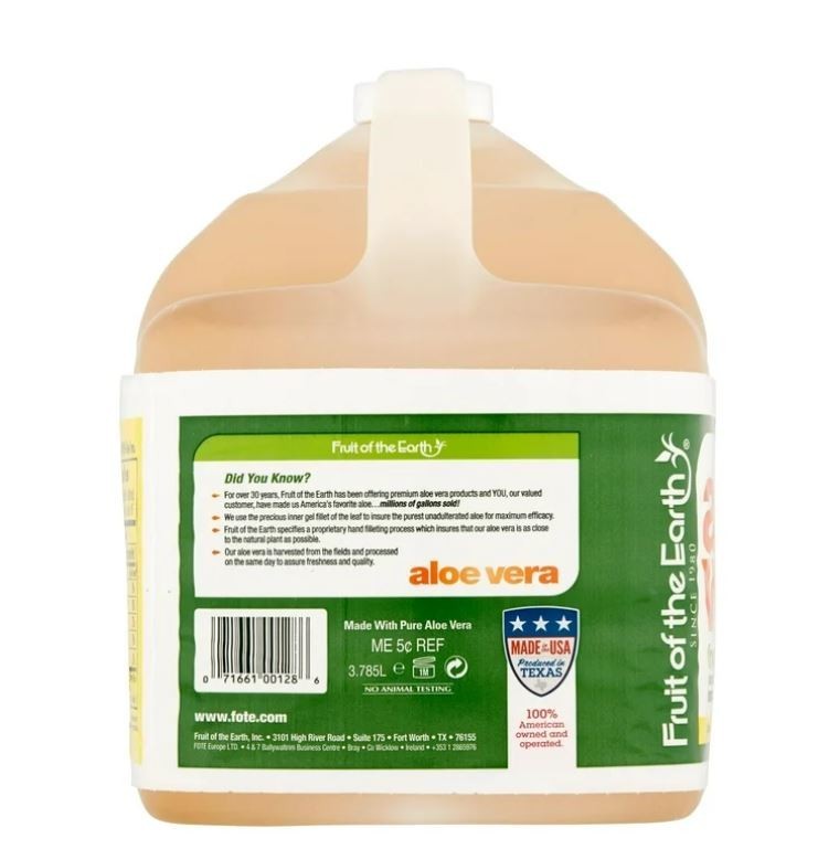 Original Aloe Vera Drink Juice, 128 Fl Oz, Pure Organic Aloe Vera