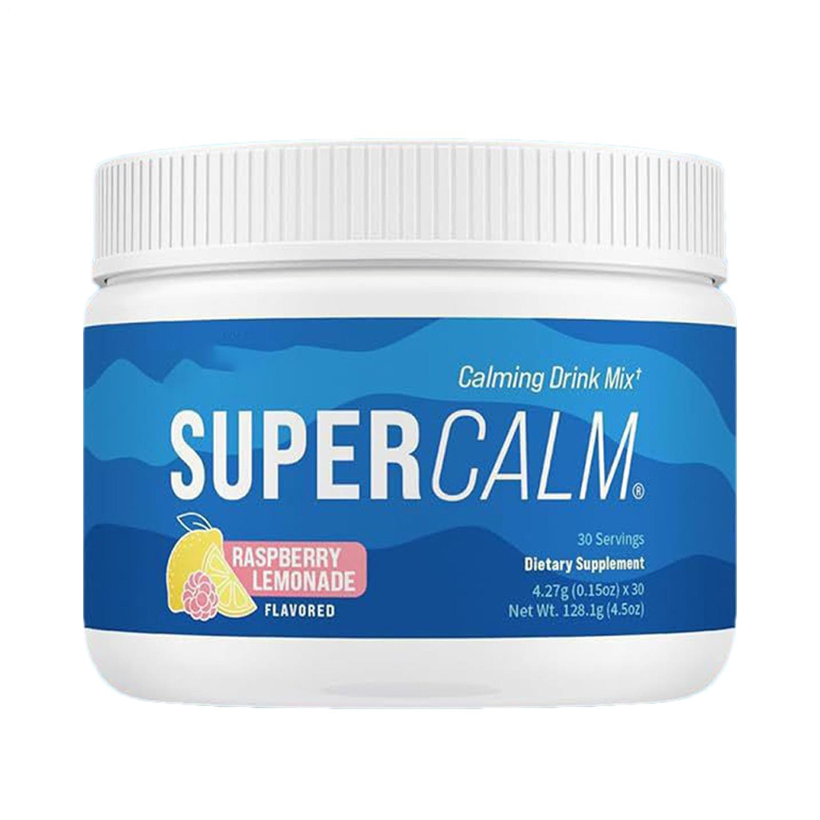 30 Servings Raspberry Lemonade Super Blend Drink Mix, Daily Dietary Supplement