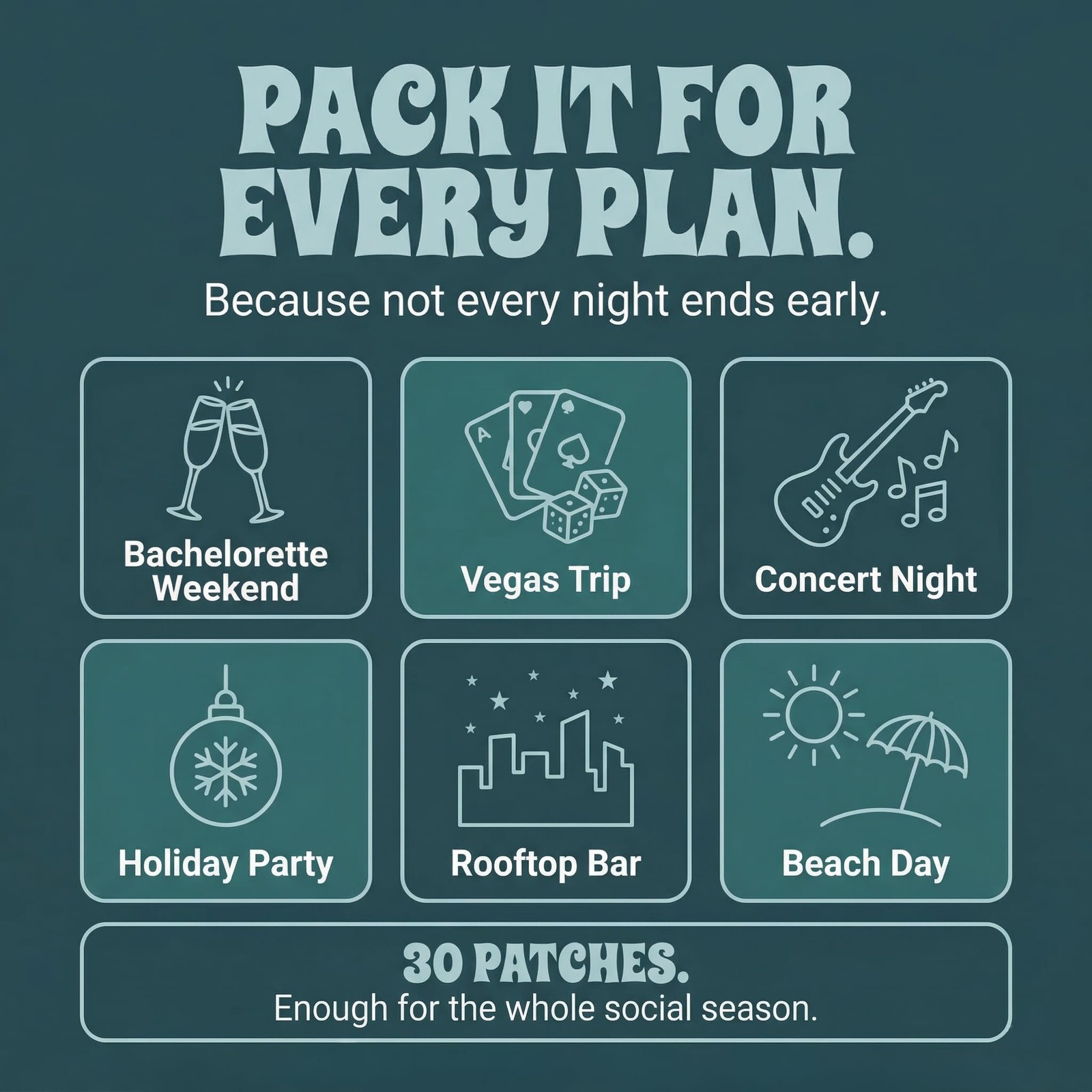 Reset Patches | After Party Recovery Support | DHM 500mg Transdermal Patch | …