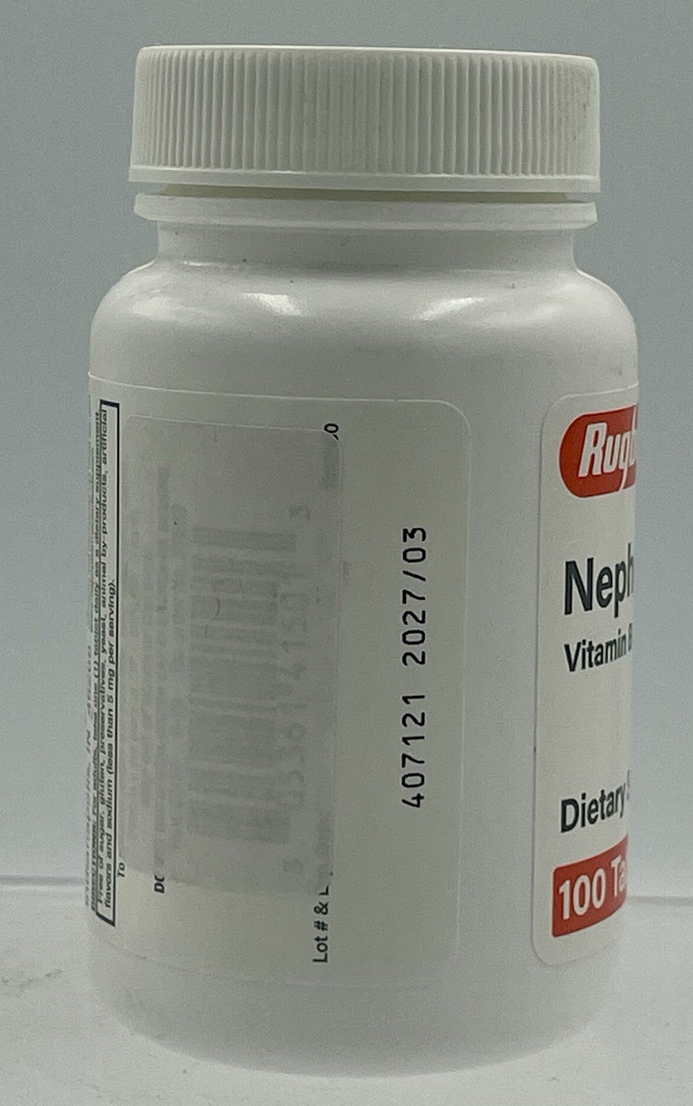 Rugby Nephro-Vite Vitamin B and C Complex 100 Tablets EXP 03/2027