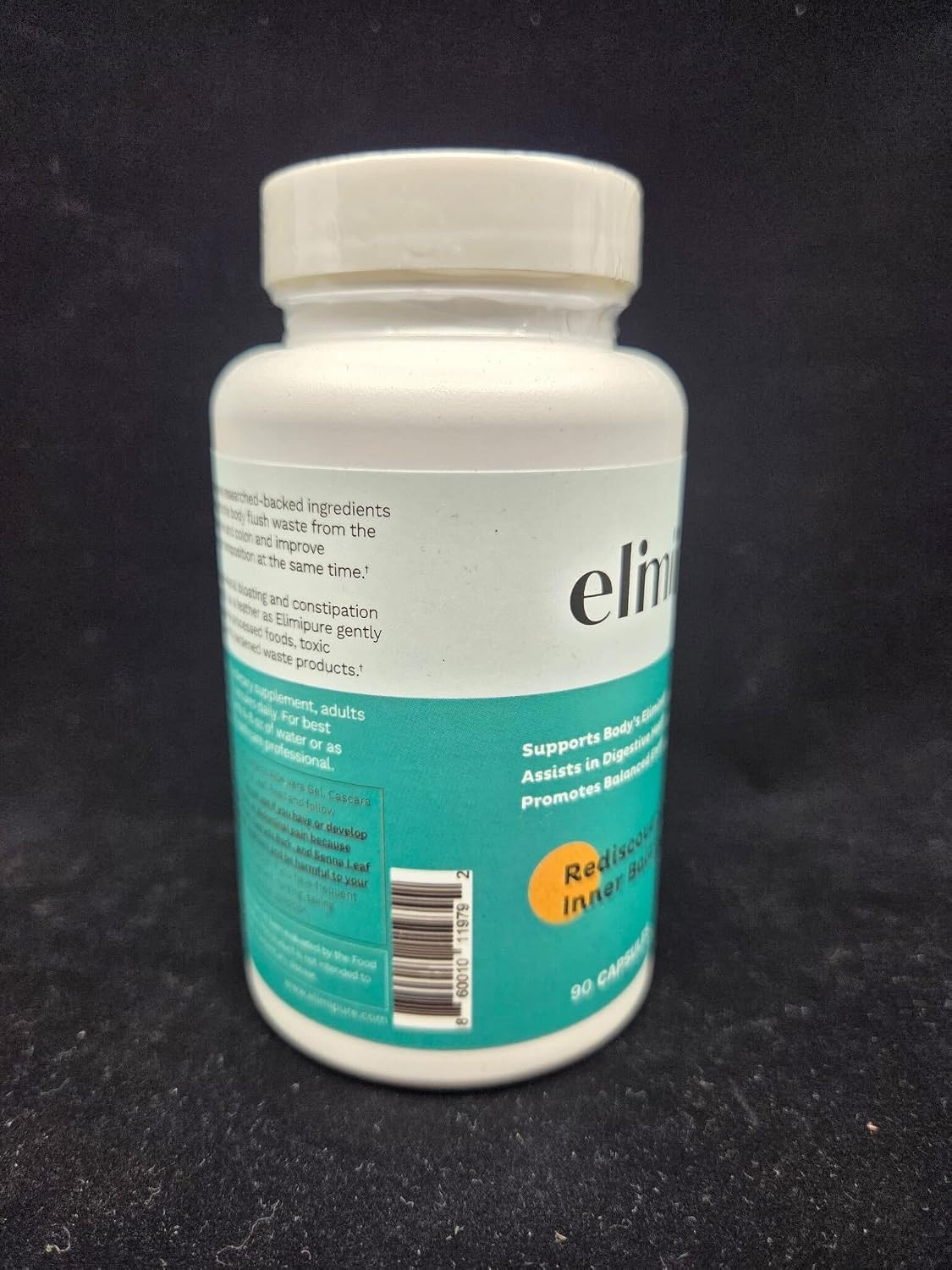 Elimipure Daily Gut Care Capsules Herbal Intestinal Cleanse Detox Supplement