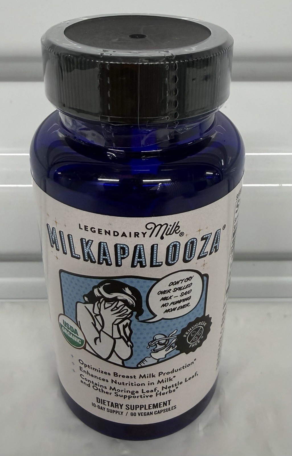 Legendairy Milk Milkapalooza 60 Vegan Capsules Lactation Supplement EXP 01/2029