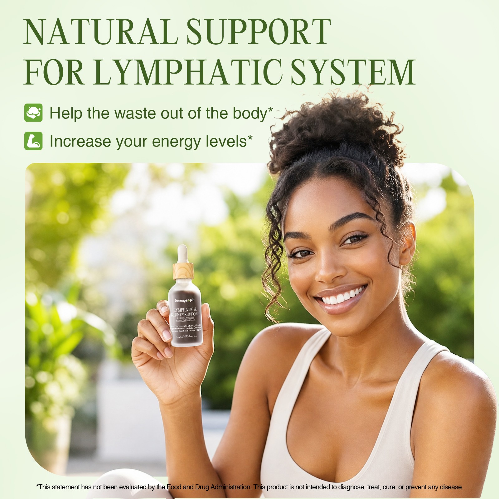 Lymphatic & Kidney Support Drops- Detox, Bloat Relief & Immune Support 60ml