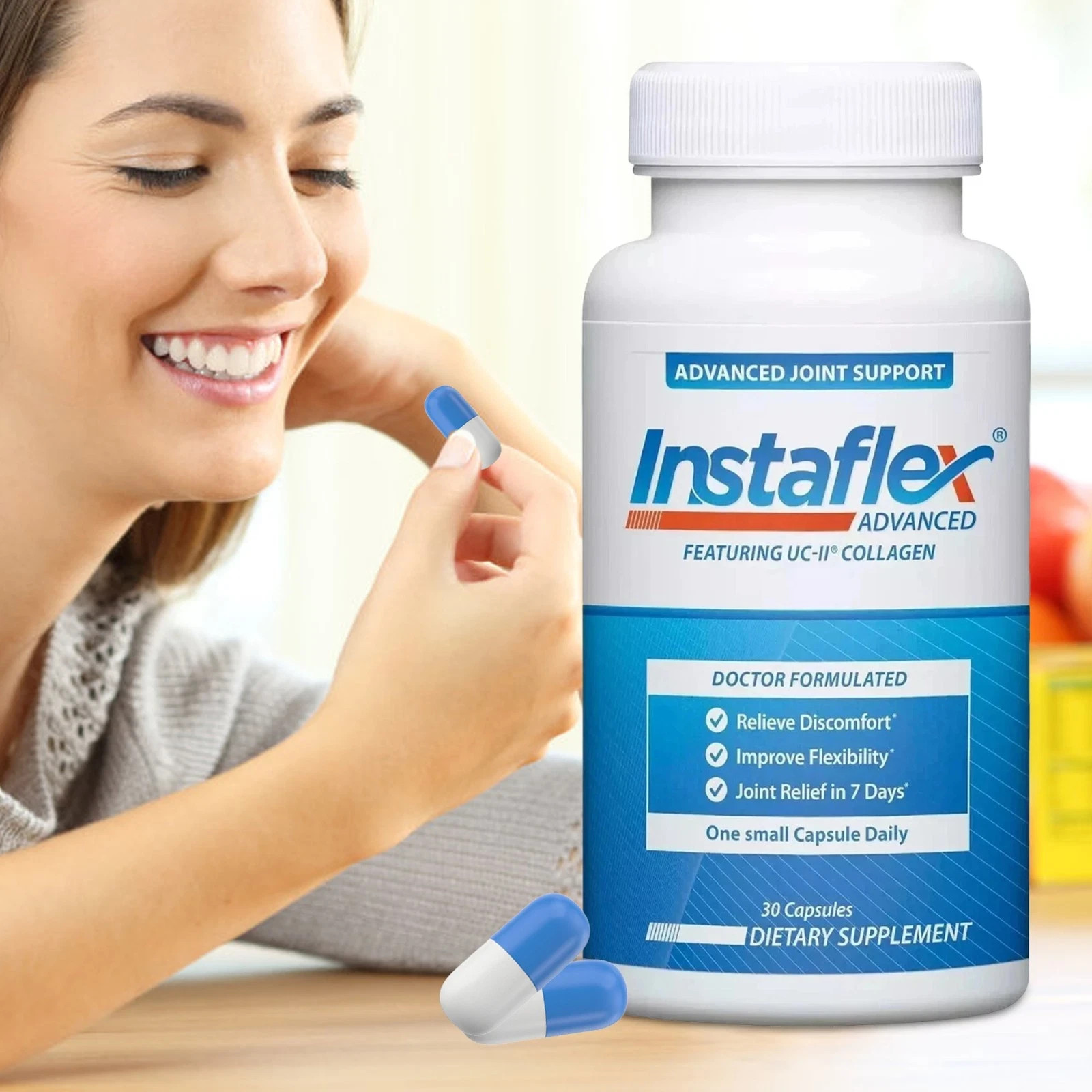 Instaflex Advanced Joint Relief Supplement – 30 Count