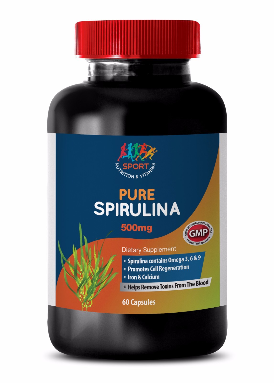 Help Emotional Well Being – Spirulina 500mg – Spirulina Supplement 1B