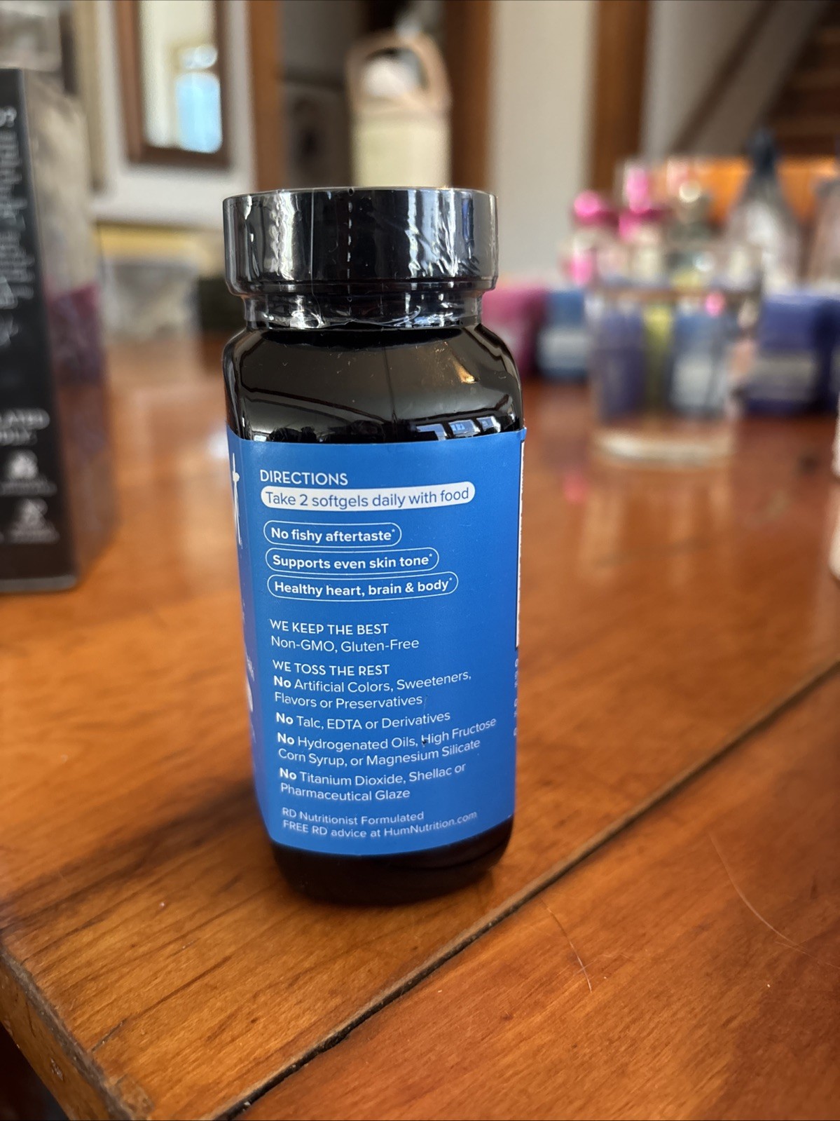 Hum Omg Heart Brain & Skin Health 60 Softgels