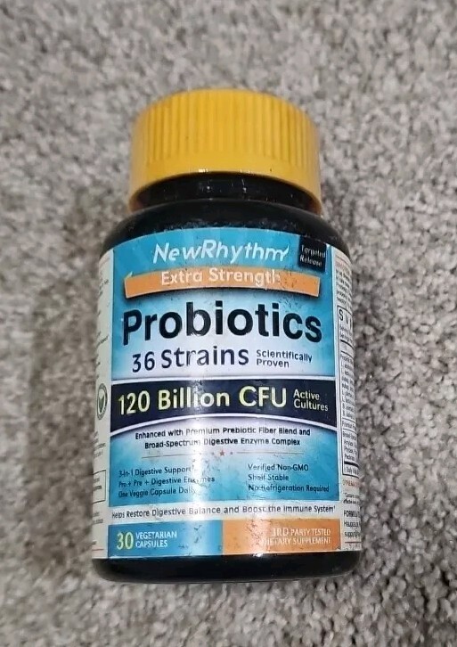Probiotics 120 Billion CFU 36 Strains, 3-in-1 Probiotics for Digestive Health…
