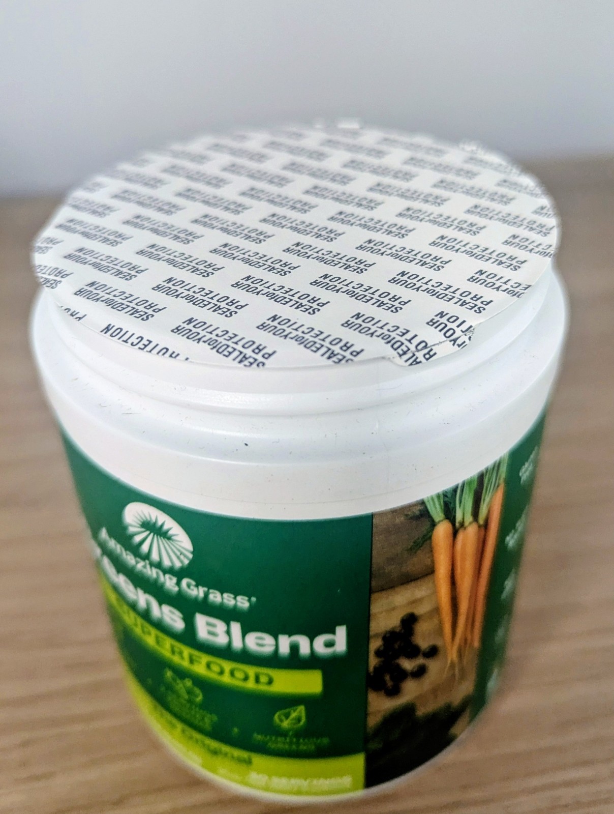 Amazing Grass Green Blend Superfood Supplement. 8.5 oz. Exp 05/27. Safety Sealed