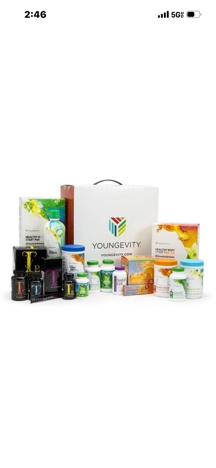 YOUNGEVITY LIVER DETOX HEALTHY BODY MEGA PAK DR WALLACH 90FORLIFE FAST SHIPPING
