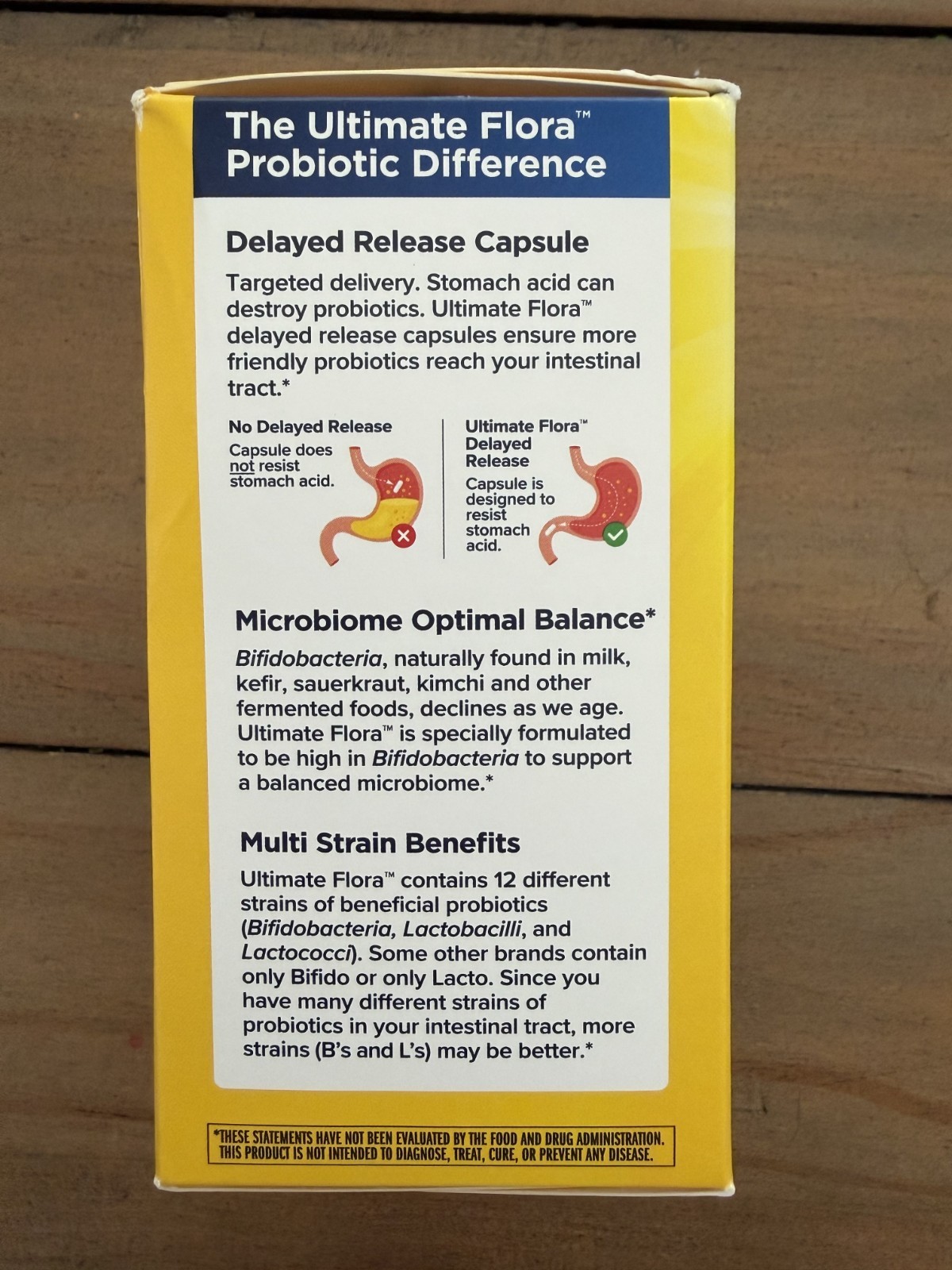 Renew Life Ultimate Flora Probiotic Extra Care 30 Billion 60 Capsule Exp 4/27