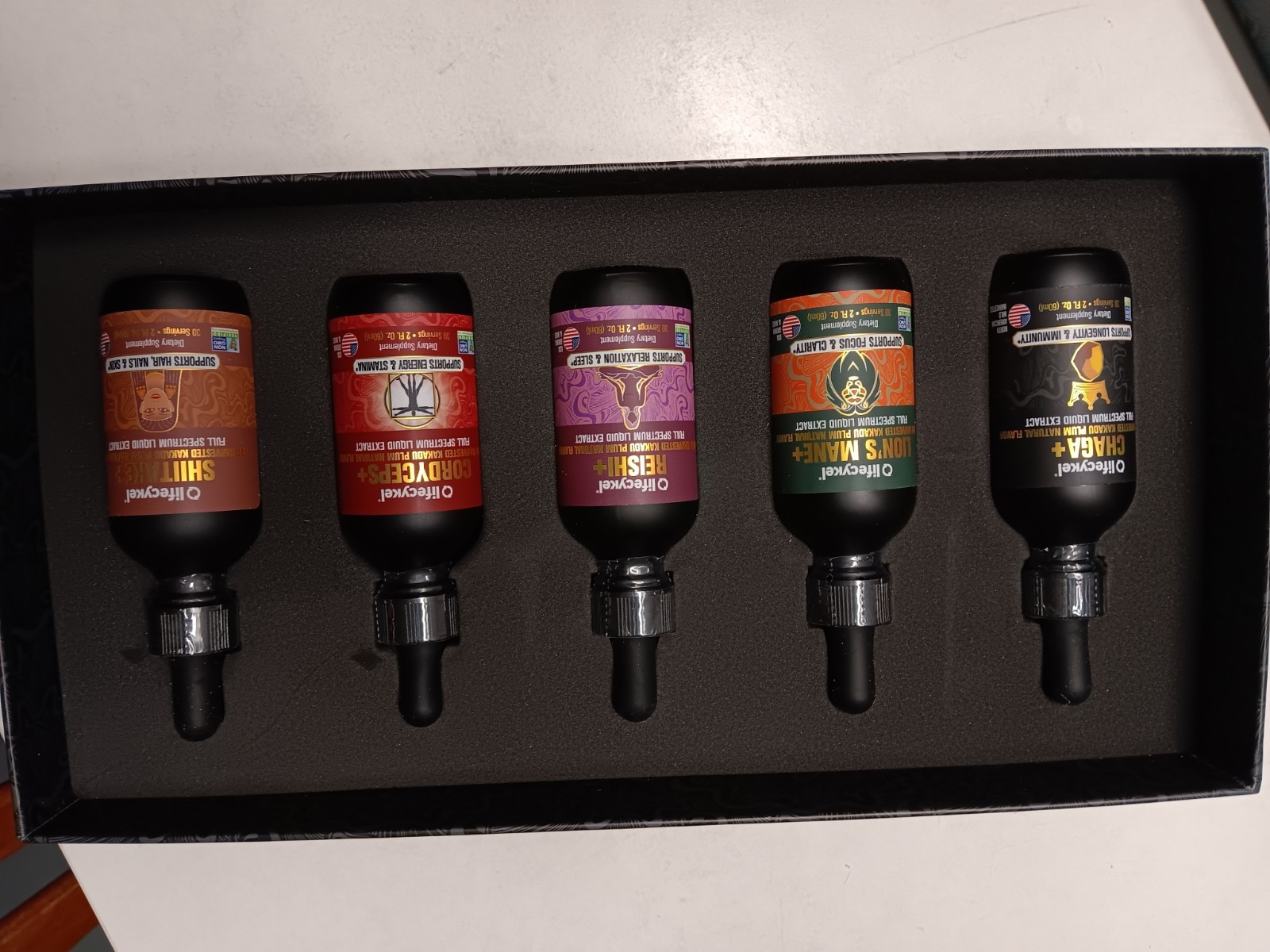 Life Cykel Mongolia Warrior Pack – Chaga Mushroom Extract Liquid 30ml + Shila…