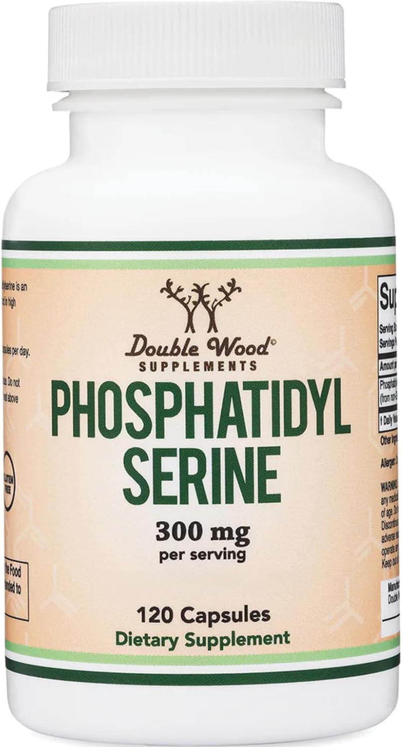 NEW Phosphatidylserine Supplement 300mg 120 Capsules Brain Memory Focus Support