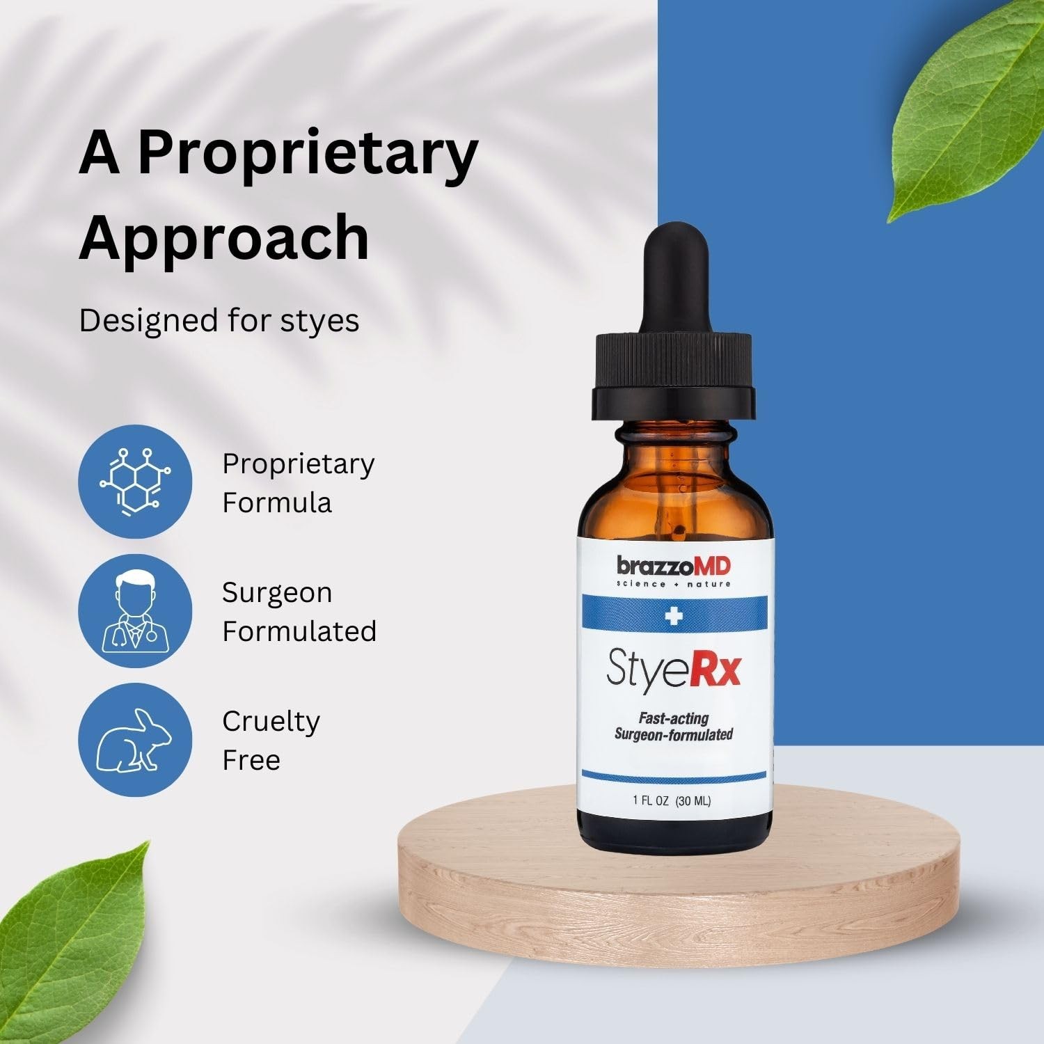 Stye Relief with Arnica & Calendula – Physician-Approved Formula 1.0 Fl Oz