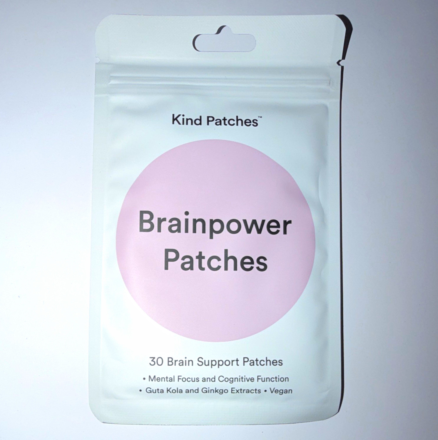 Kind Patches Brainpower Brain Support Patches Mental Focus 30 ct Ginkgo Bacopa