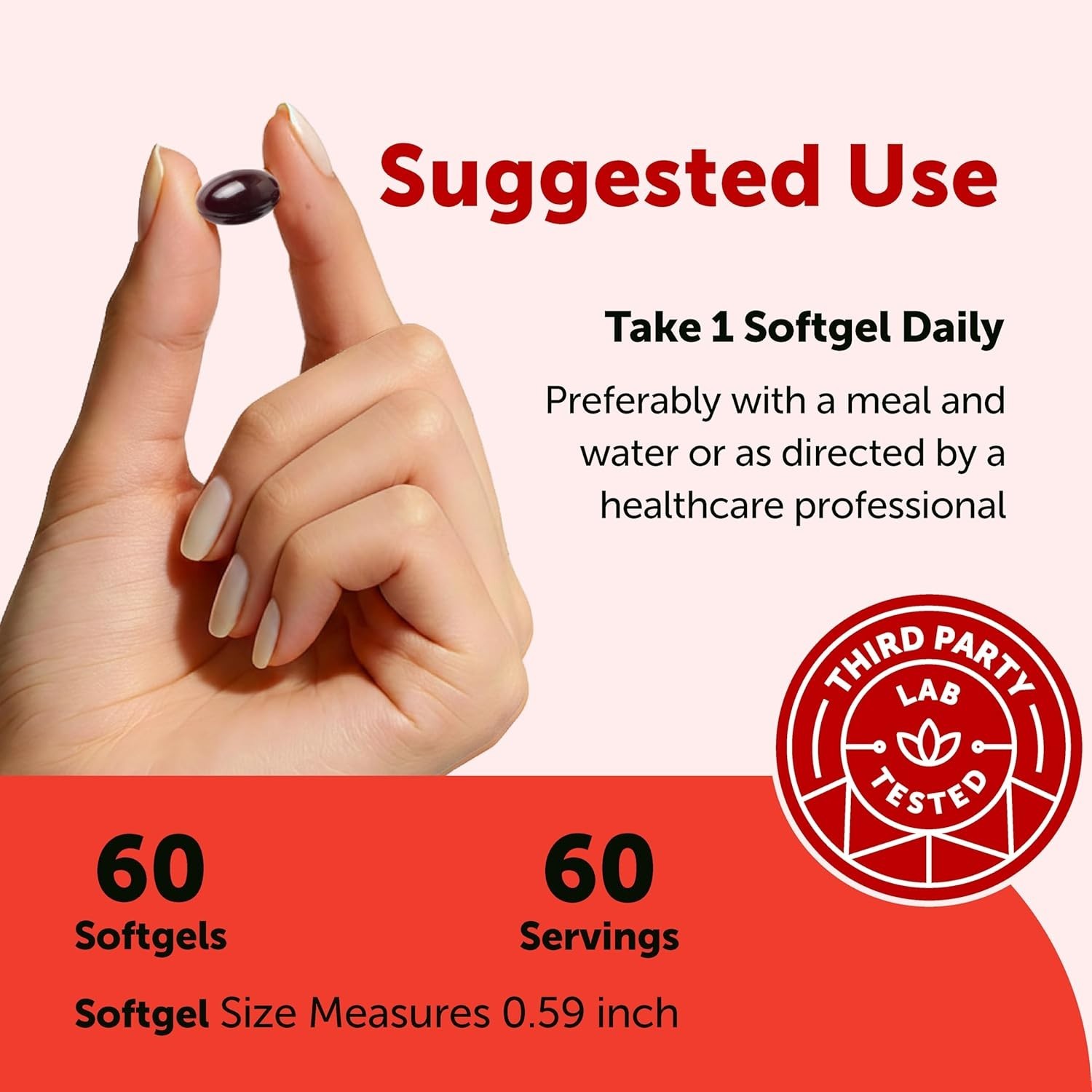 Astaxanthin 12mg Softgels Infused with MCT Oil – 60 Gluten-Free Antioxidants