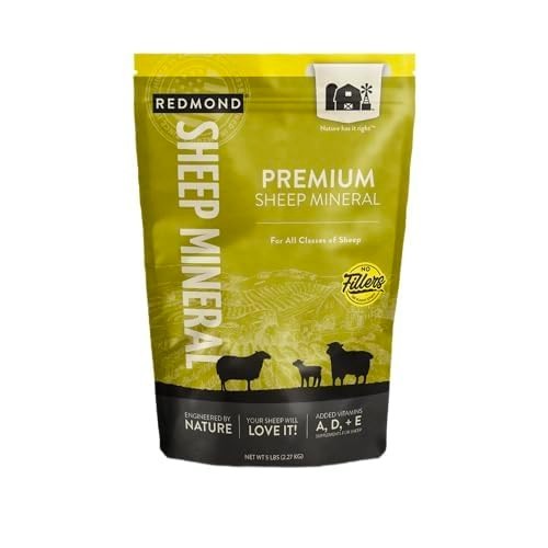 Natural Sheep Mineral Supplement – Essential Trace Minerals for Health & Growth