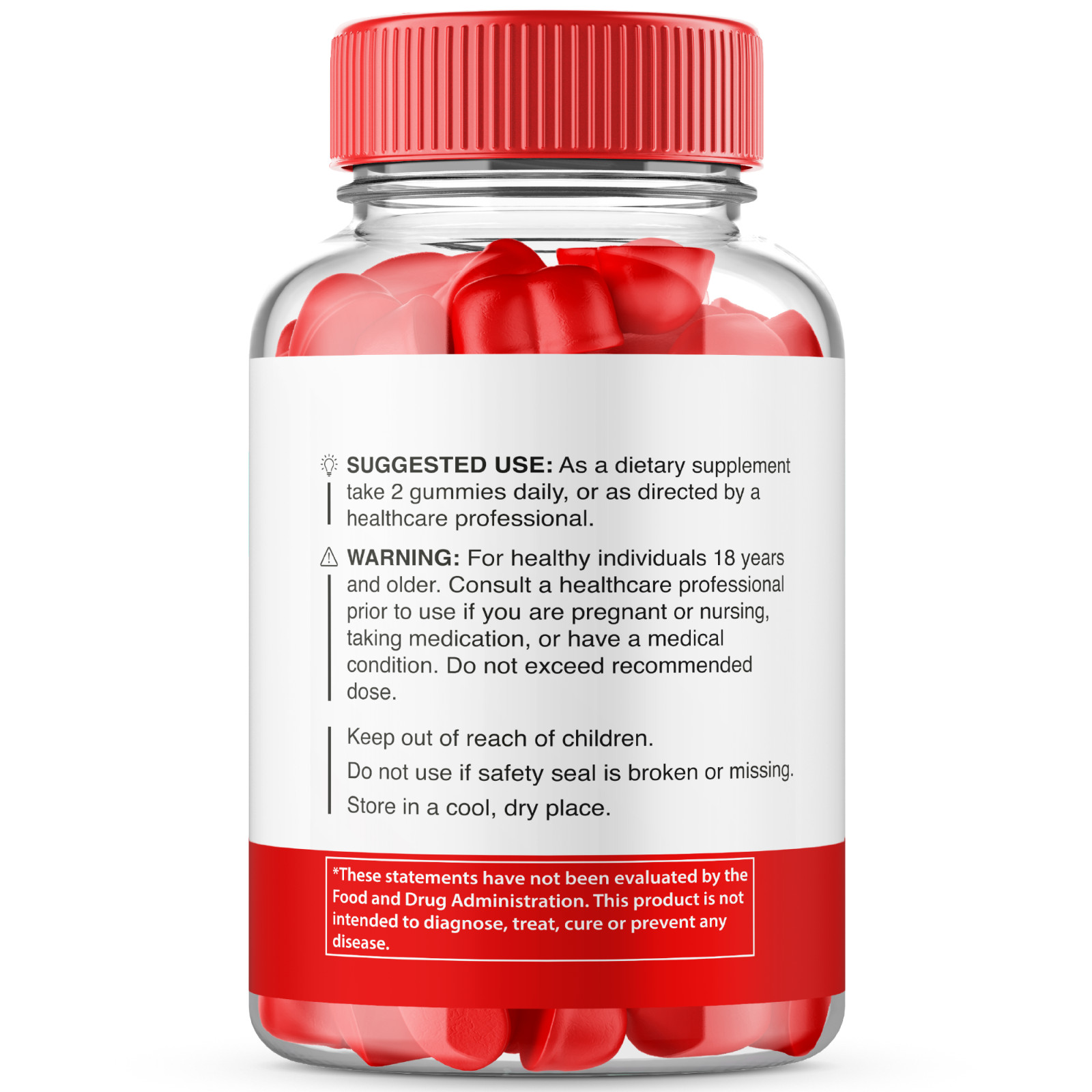 Alpha Gummy for Men Advanced Energy Performance Vitamin Supplement (60 Gummies)