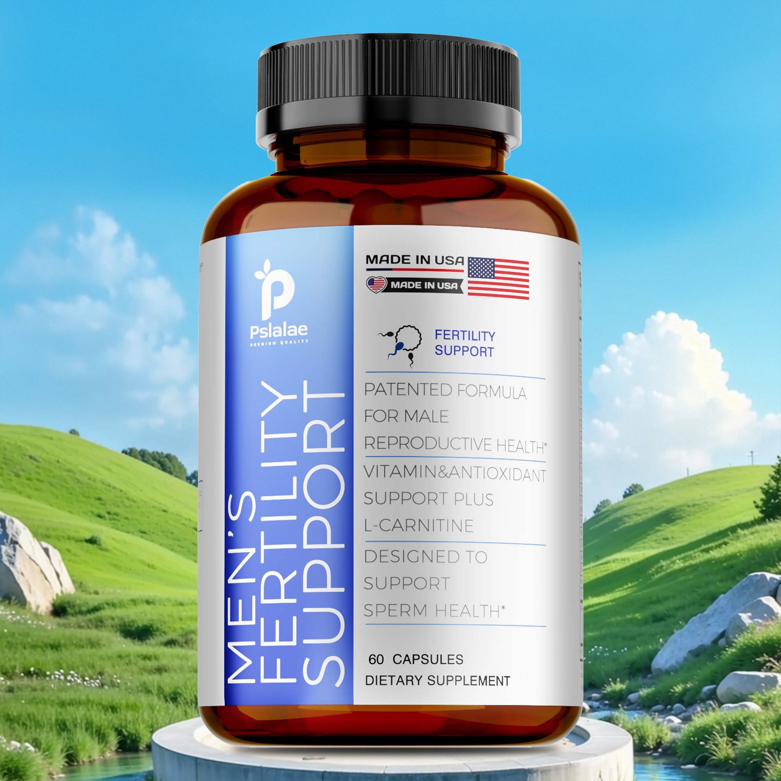 Men’s Fertility Support – Increase Sperm Count, Male Fertility Supplement
