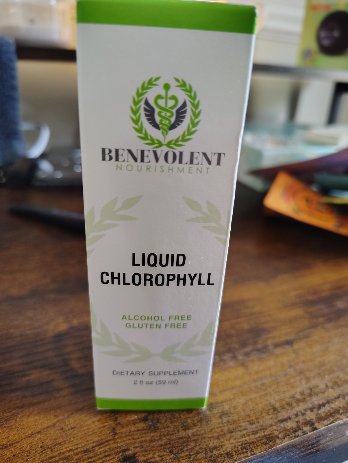 Benevolent Nourishment Chlorophyll Supplement, Detox & Immune Support, Internal