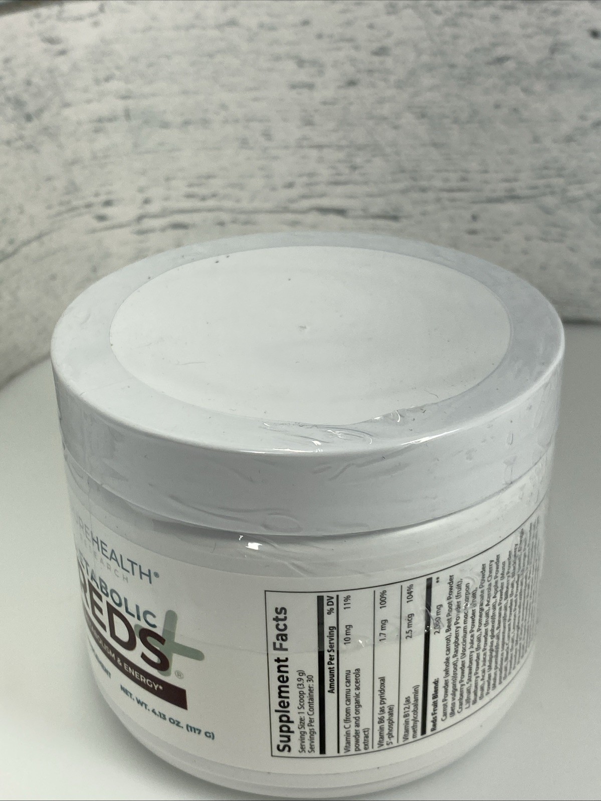 PUREHEALTH RESEARCH Reds Superfoods Powder ,Only 10 Calories Fruit and Vegetable