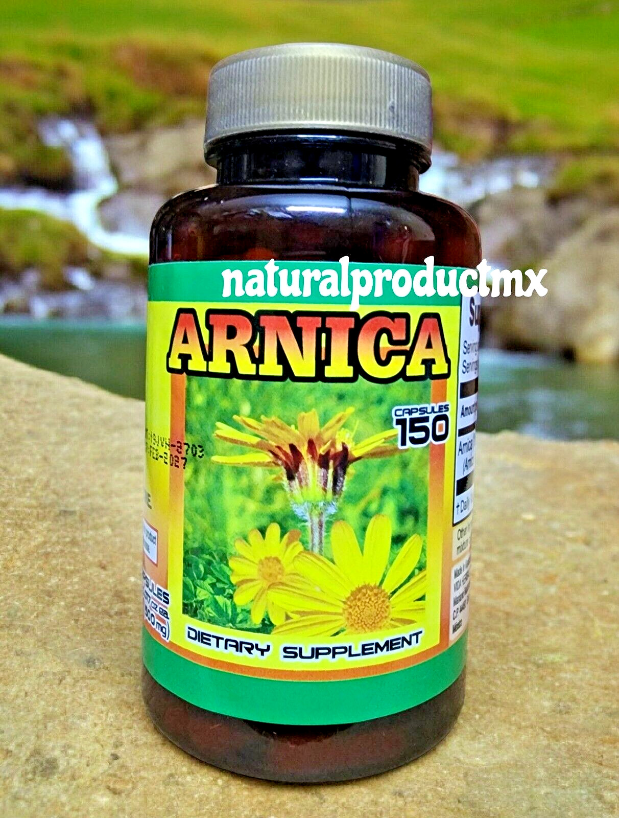 Arnica Capsules Arnica ✅ 150 Capsulas Anti-inflammatory Support By Plantimex