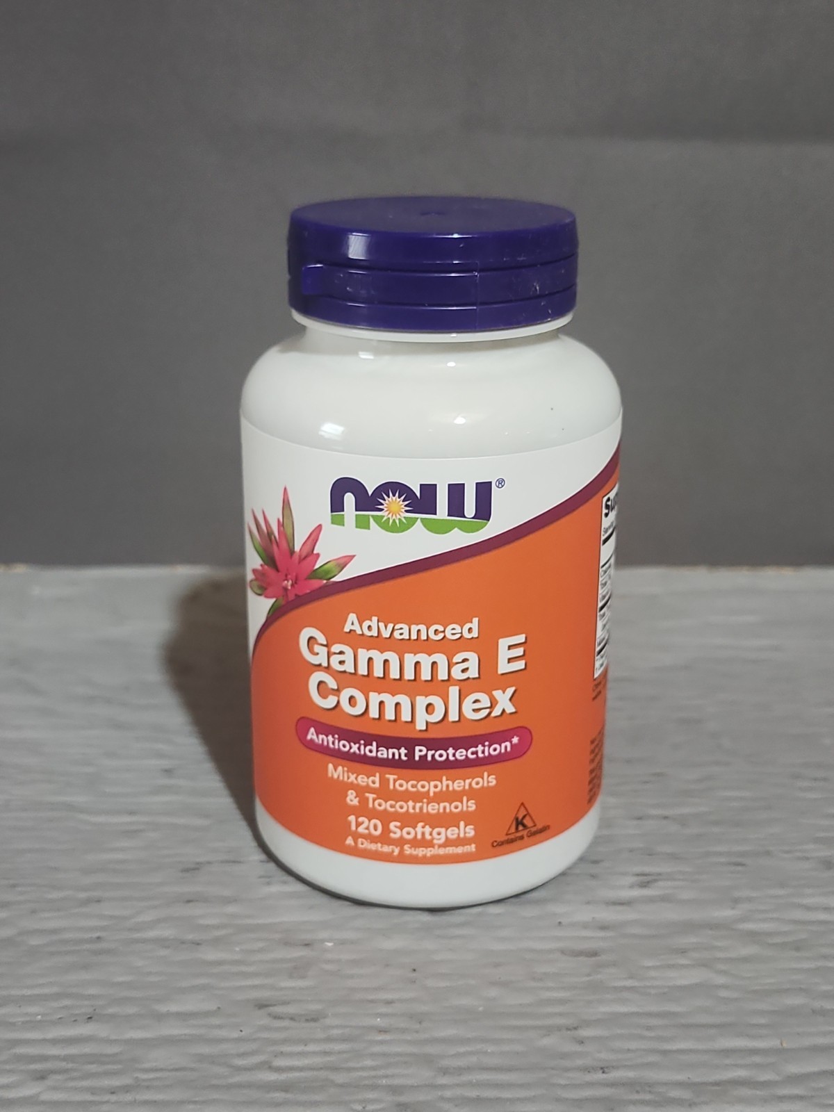 Now Foods Gamma E Complex Advanced 120 Softgels GMP Quality Assured
