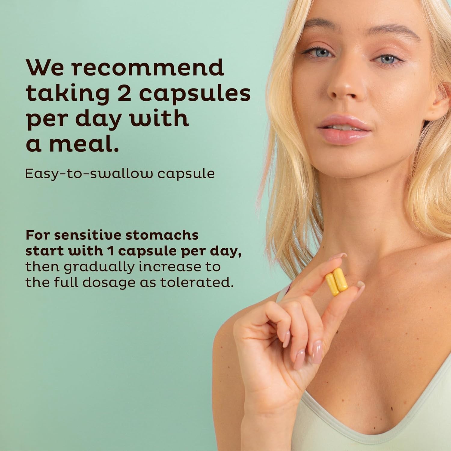 Gut Health Supplement with Berberine & Resveratrol – Bloating & Gas Relief