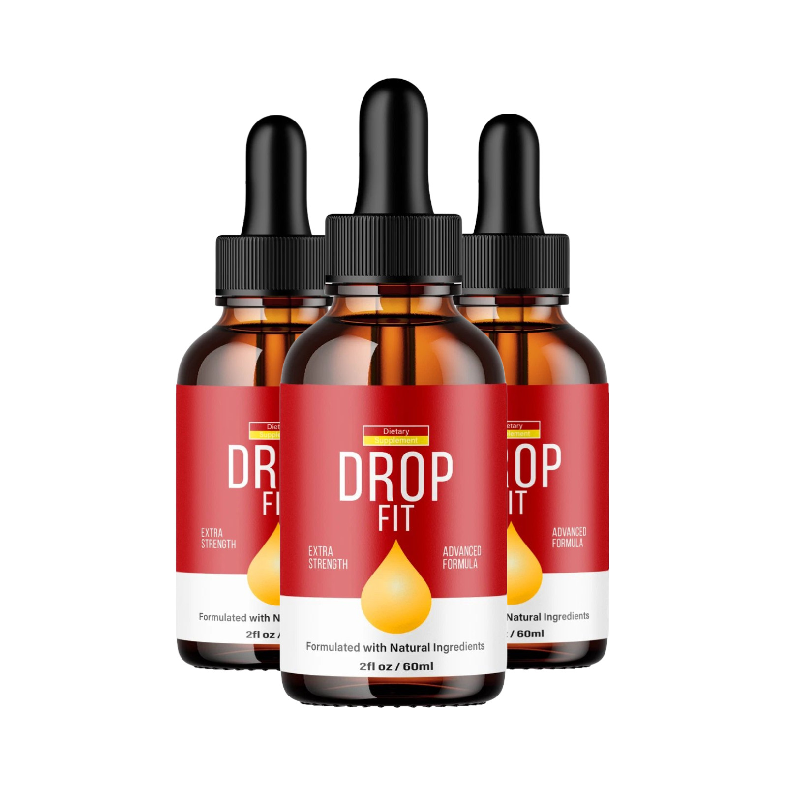 (3-Pack) Drop Fit Drops, DropFit Blood Drops for Circulation & Stable Levels