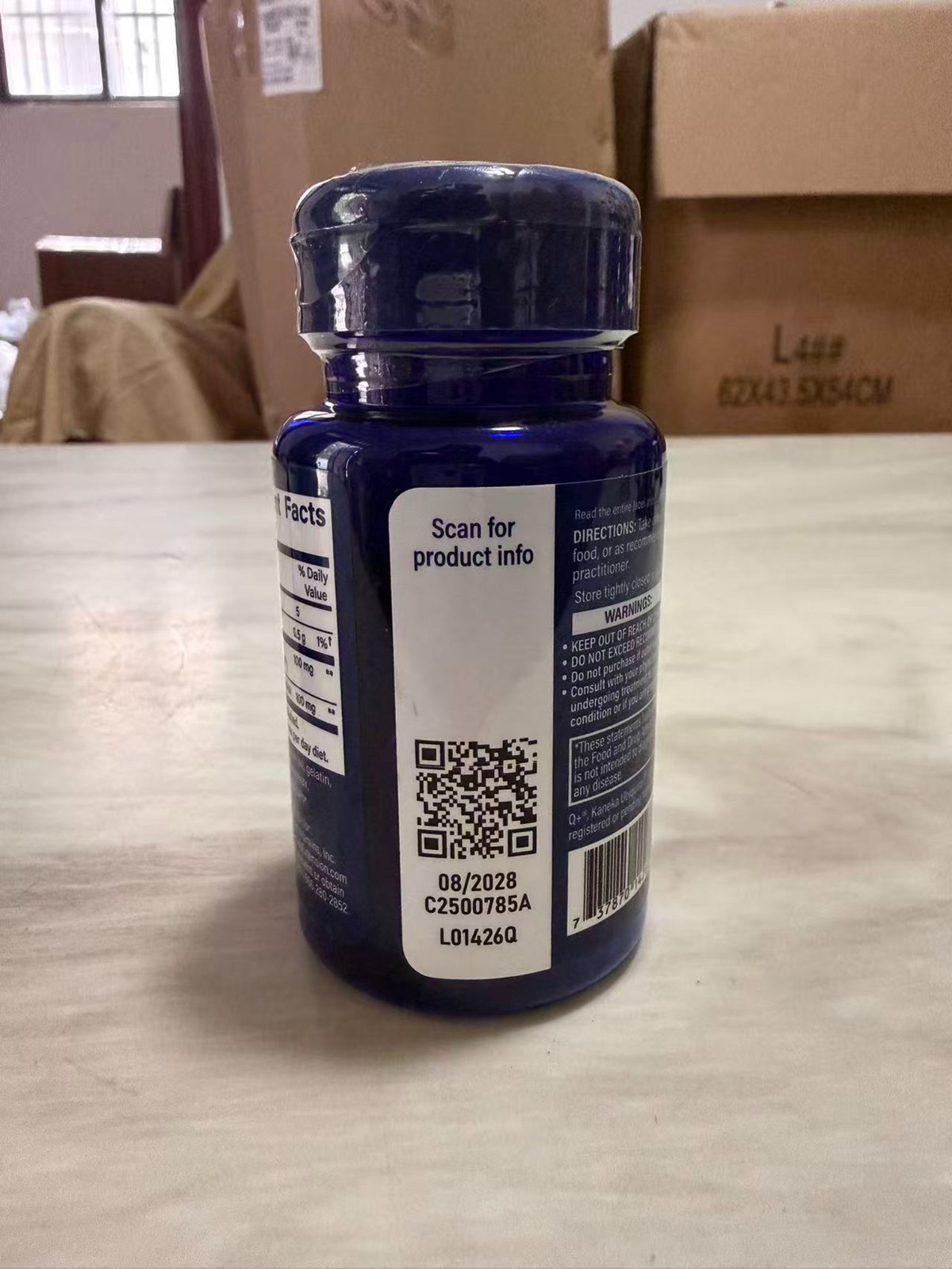 Life Extension Super Ubiquinol CoQ10 with Enhanced Mitochondrial 60sgexp 08/28