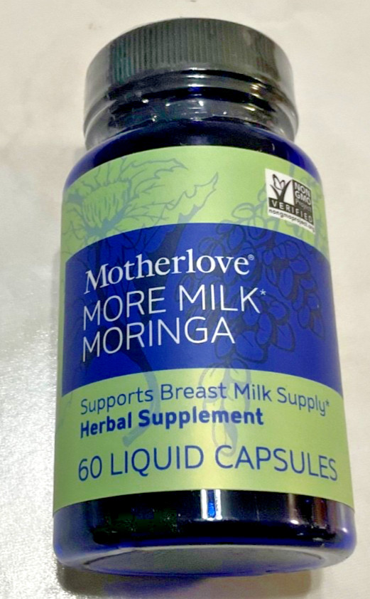 Motherlove More Milk Plus (60 Liquid caps) Lactation Herbal Supplement EXP 8/26