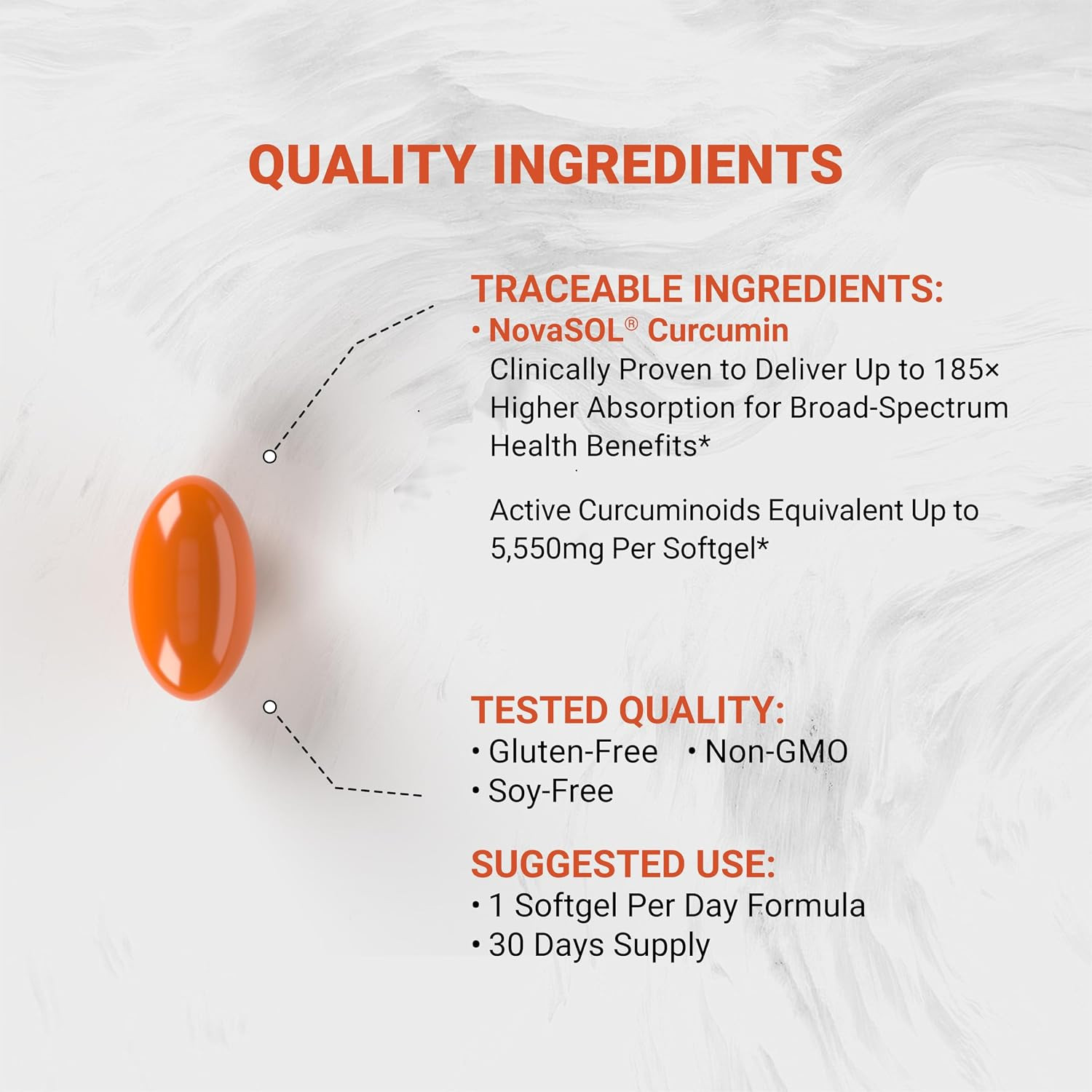 Novasol Turmeric Curcumin (5,550Mg Curcuminoids Equivalent per Serving) – Clinic