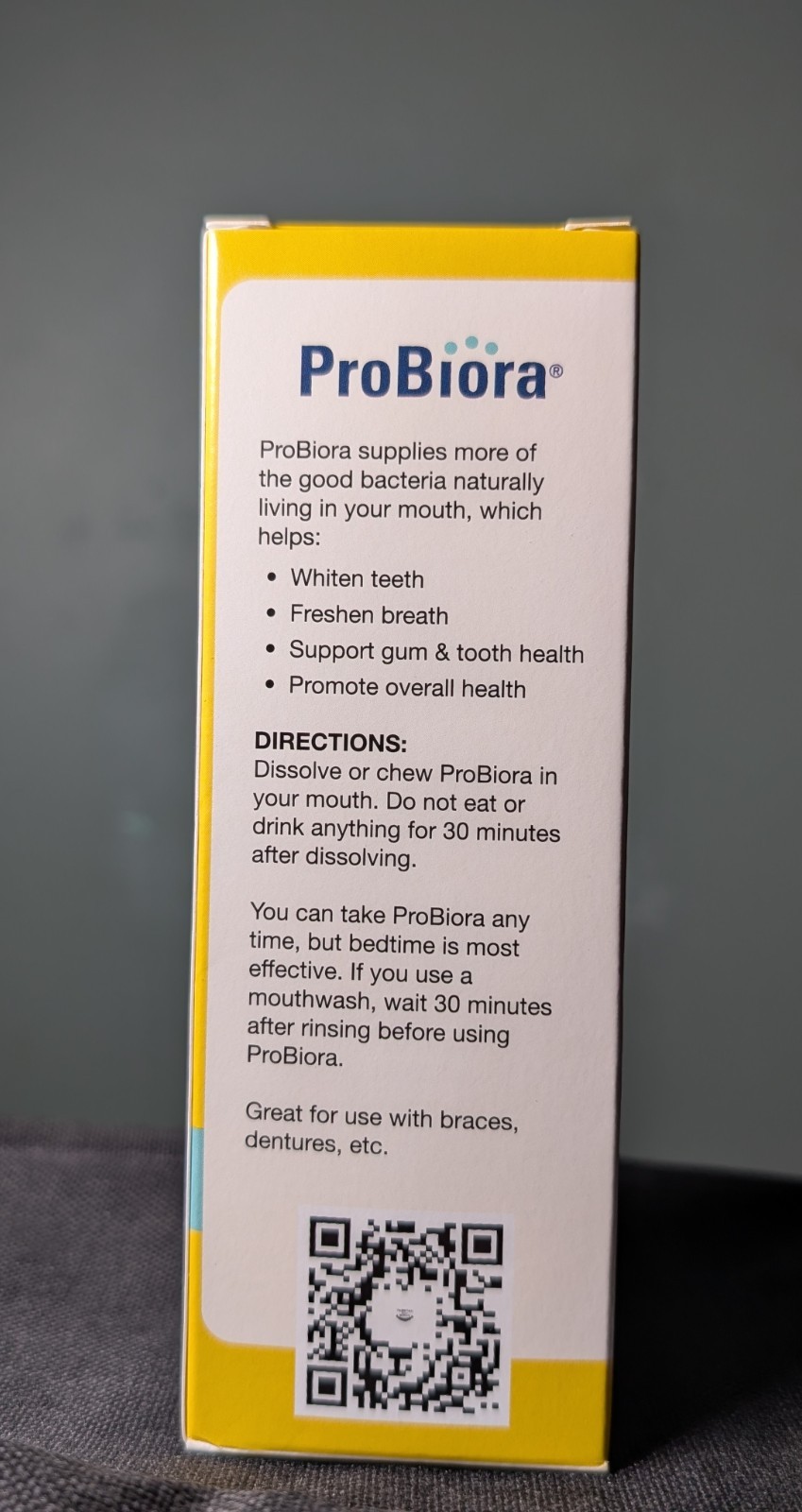 ProBiora Oral Probiotics for Teeth and Gums | Dental Probiotics for Improved 😁