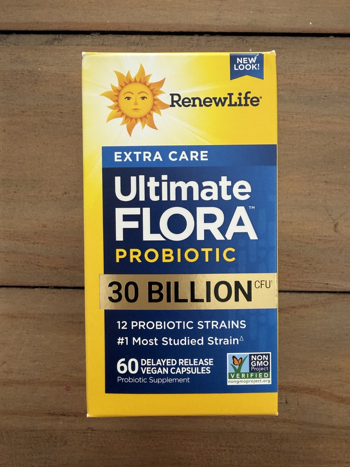 Renew Life Ultimate Flora Probiotic Extra Care 30 Billion 60 Capsule Exp 4/27