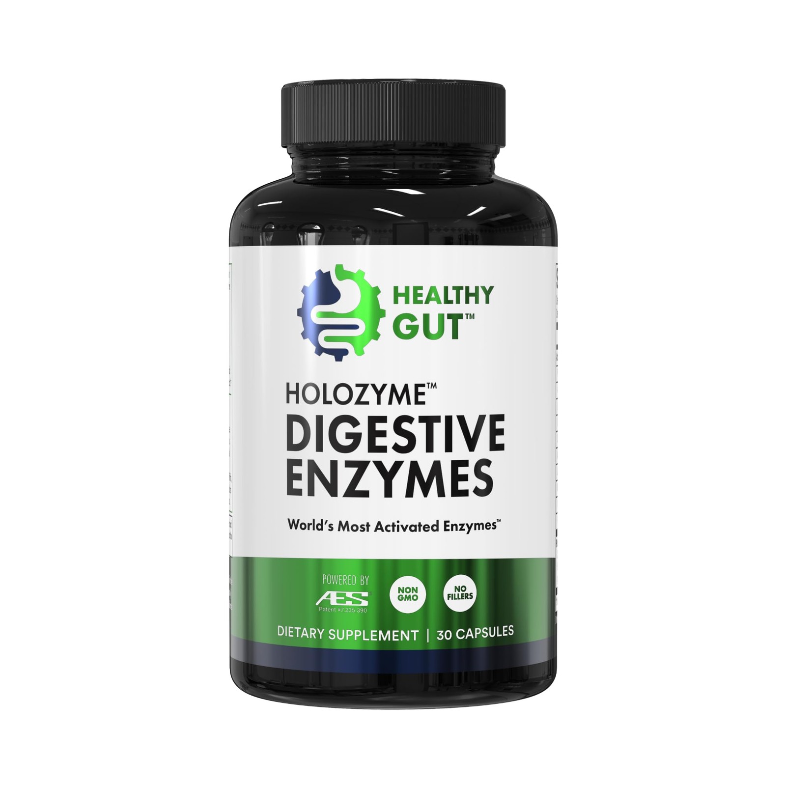 Max Strength Digestive Enzymes for Bloating, Gas & Indigestion – 15 Servings