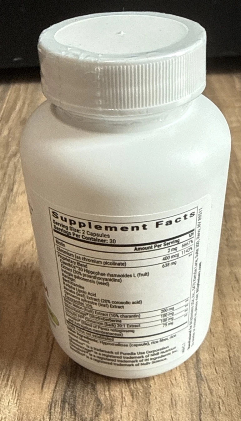 BiOptimizers Berberine Breakthrough 60 Veggie Caps | Version 2.0 New Exp 8/2027