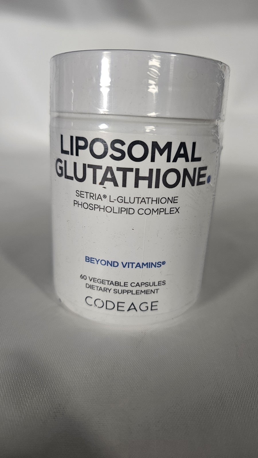 Liposomal Glutathione, 60 Vegetable Capsules (500 mg per Capsule) Exp 9/15/2028