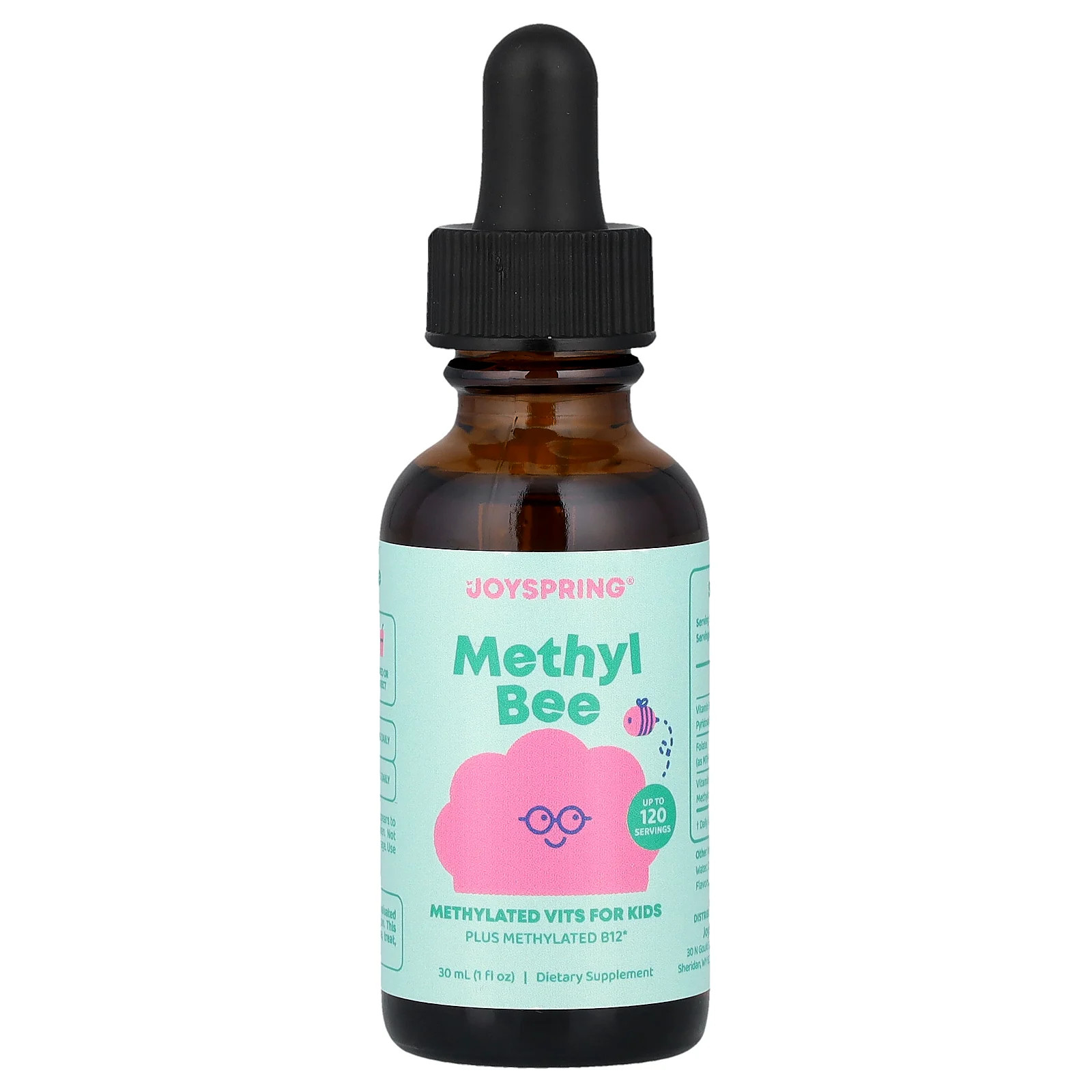 Methyl Bee, Methylated Vits for Kids, 1 fl oz (30 ml)