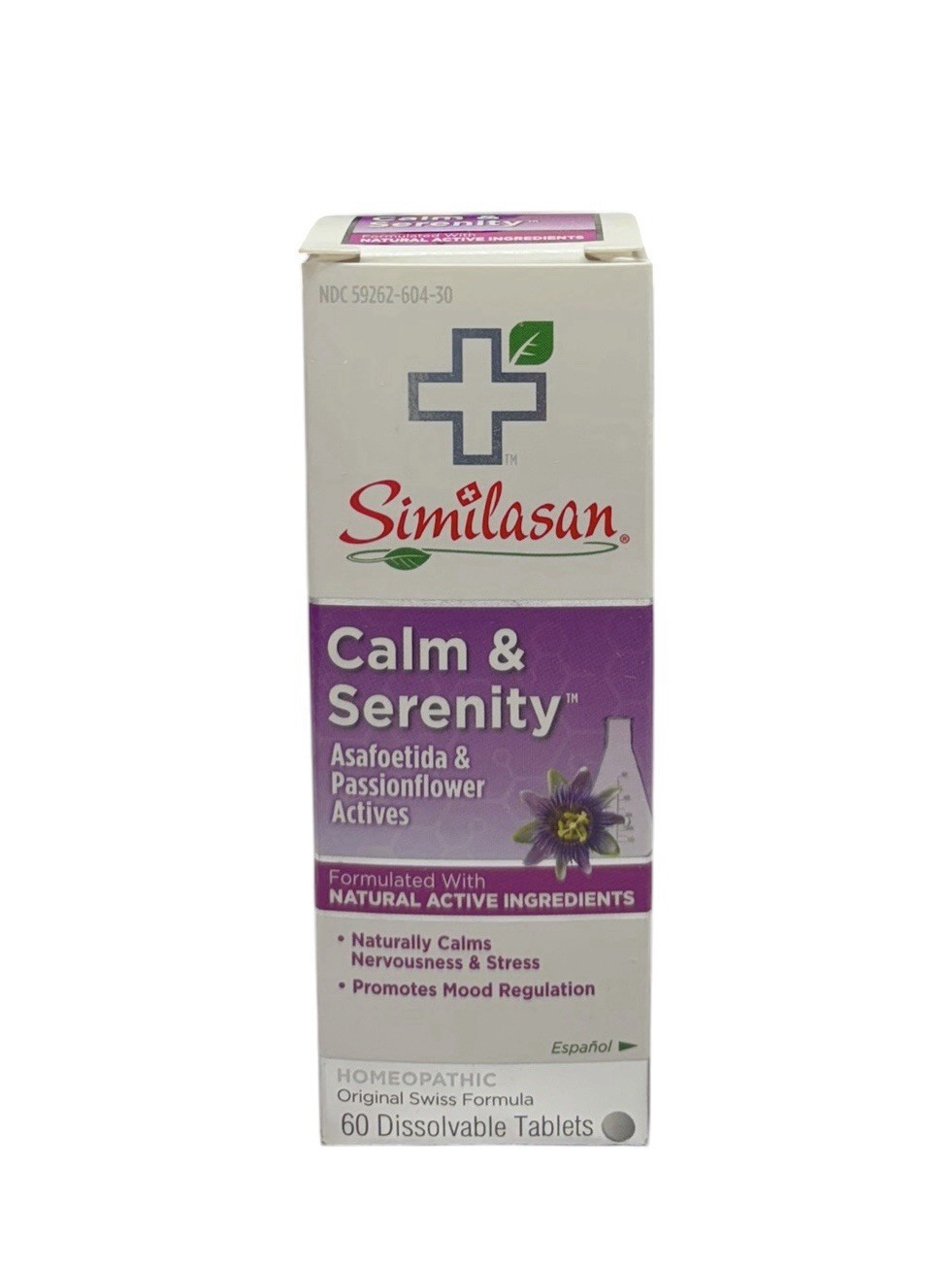 Similasan Calm & Serenity Homeopathic Original Swiss Form 60 Tabs Stress Nervous